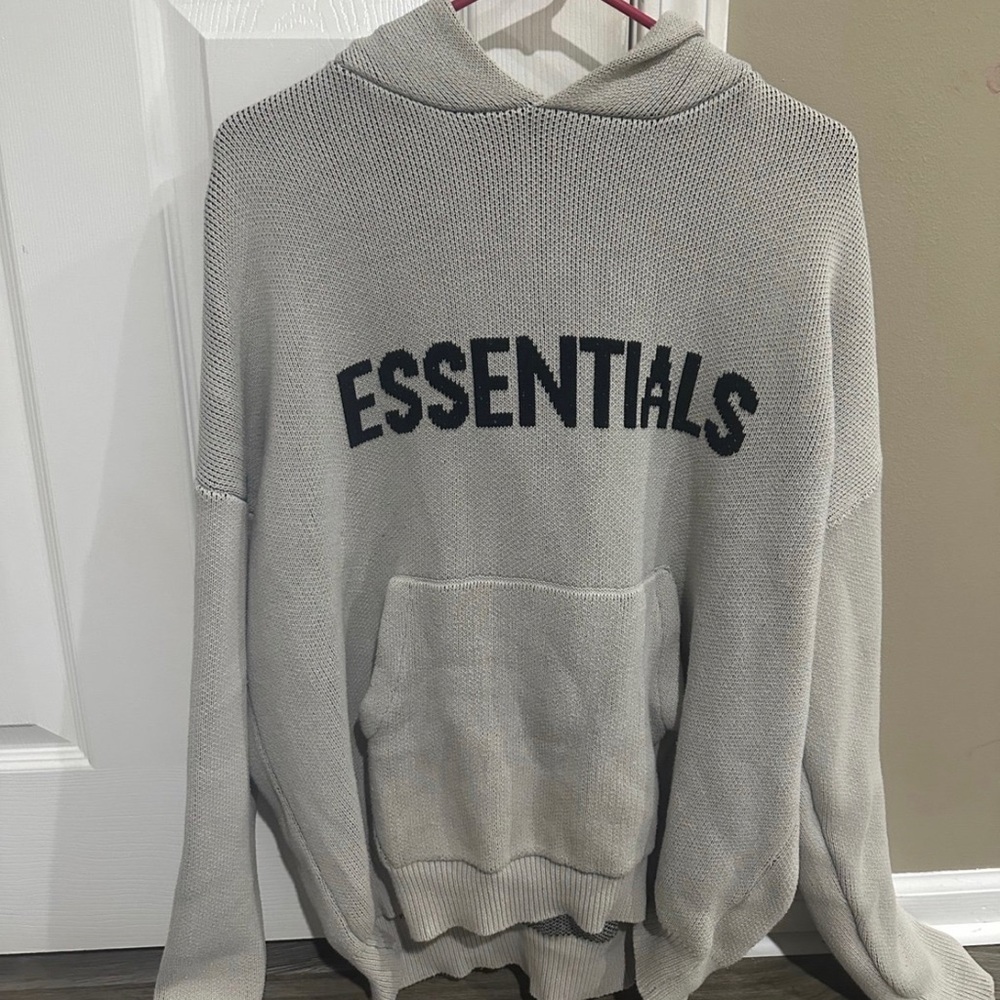 Essentials Fear of God Knit Hoodie